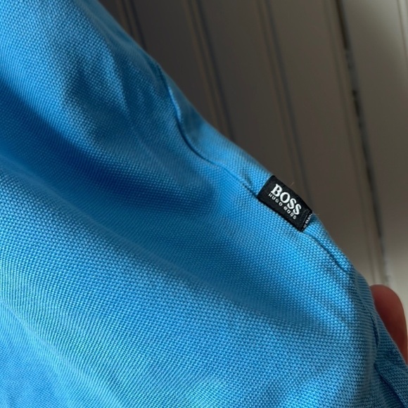 HUGO BOSS PREMIUM PIMA COTTON MENS POLO - SMALL - Picture 4 of 7